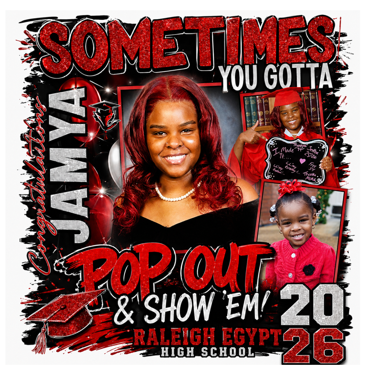 Prom & Graduation Custom Merch