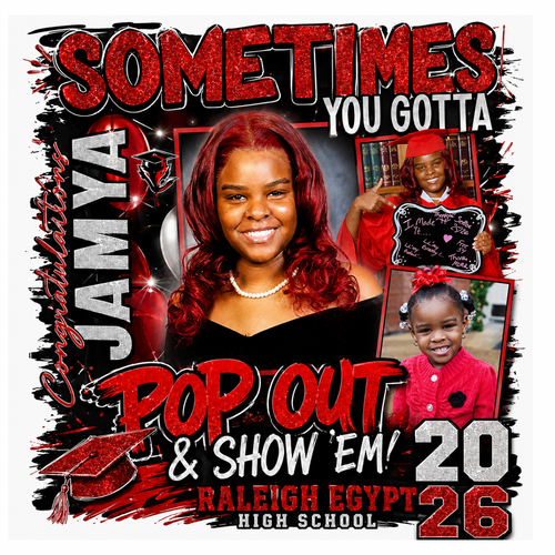 Prom & Graduation Custom Merch